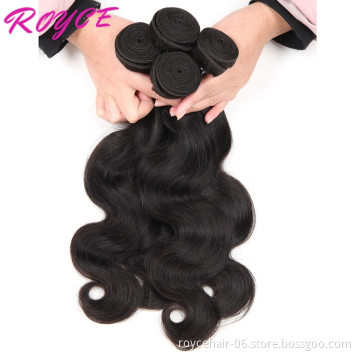 Royce Wholesale Virgin Human Hair,100% Unprocessed Virgin Hair,Indian  Body Wave Virgin Hair Bundles